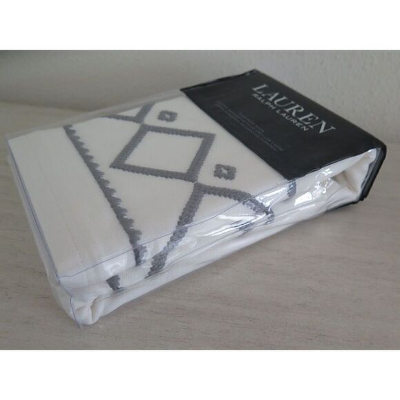 Lauren Ralph Lauren Luke Frame European Sham - Cream - 100% Cotton $170 - Picture 4 of 7